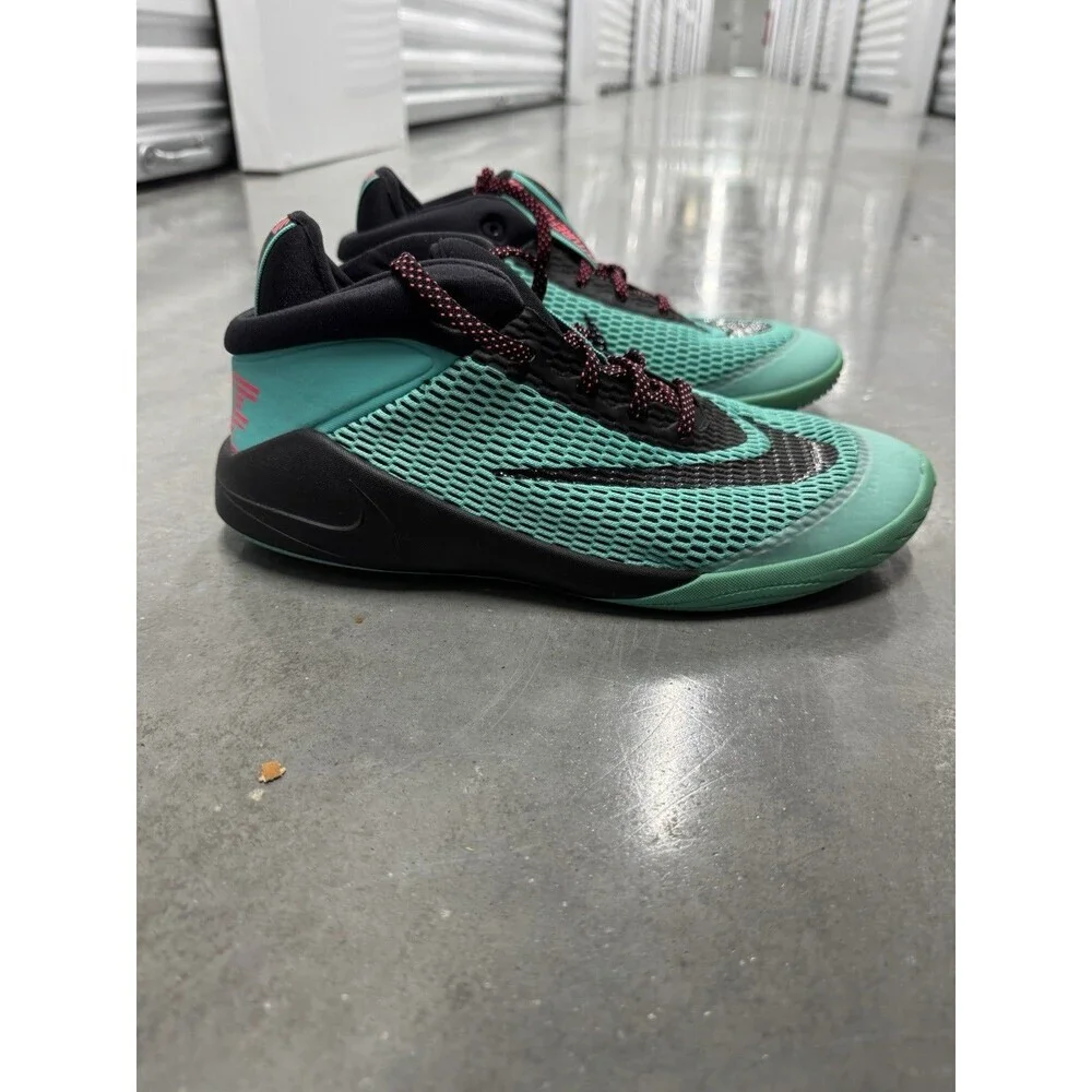 Nike AH3430-006 Future Flight (GS) Black Jade Racer Sneakers S 7Y